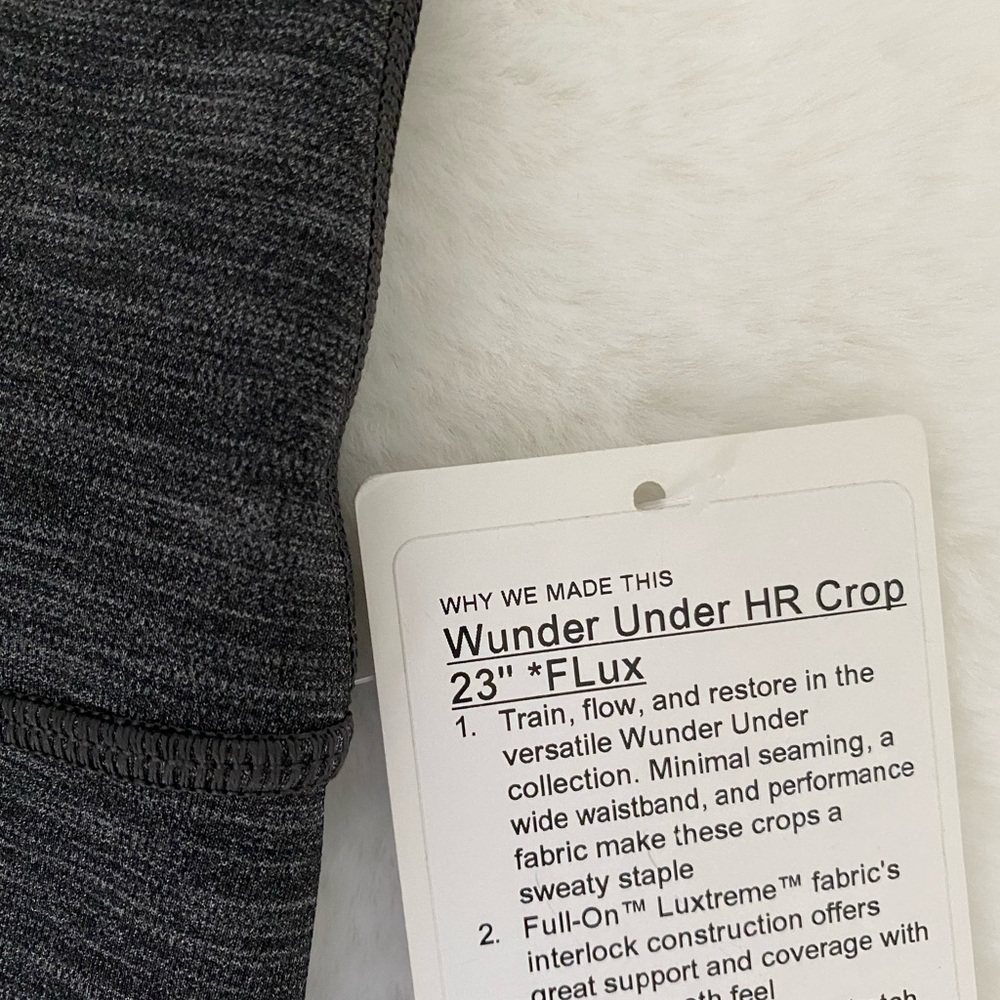 Lululemon Wunder under HR 23” FLUX CROP - Picture 5 of 5